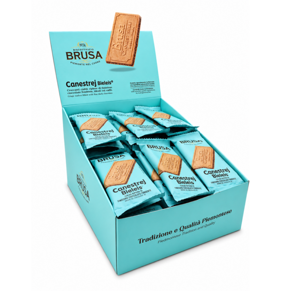 Canestrej bieleis espositore
