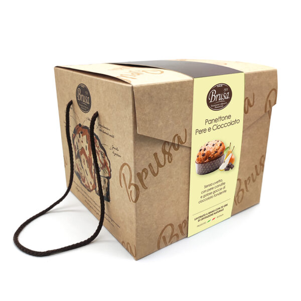 Panettone pere e cioccolato AVANA BOX