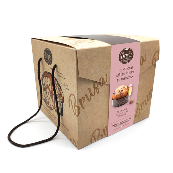 Panettone Mirtilli Rossi e Prosecco AVANA BOX