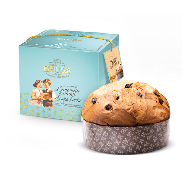 Panettone Milanese basso Box