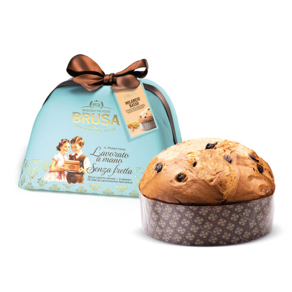 Panettone milanese basso