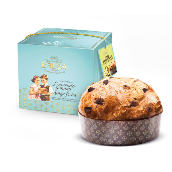 Panettone Pere e Cioccolato Box