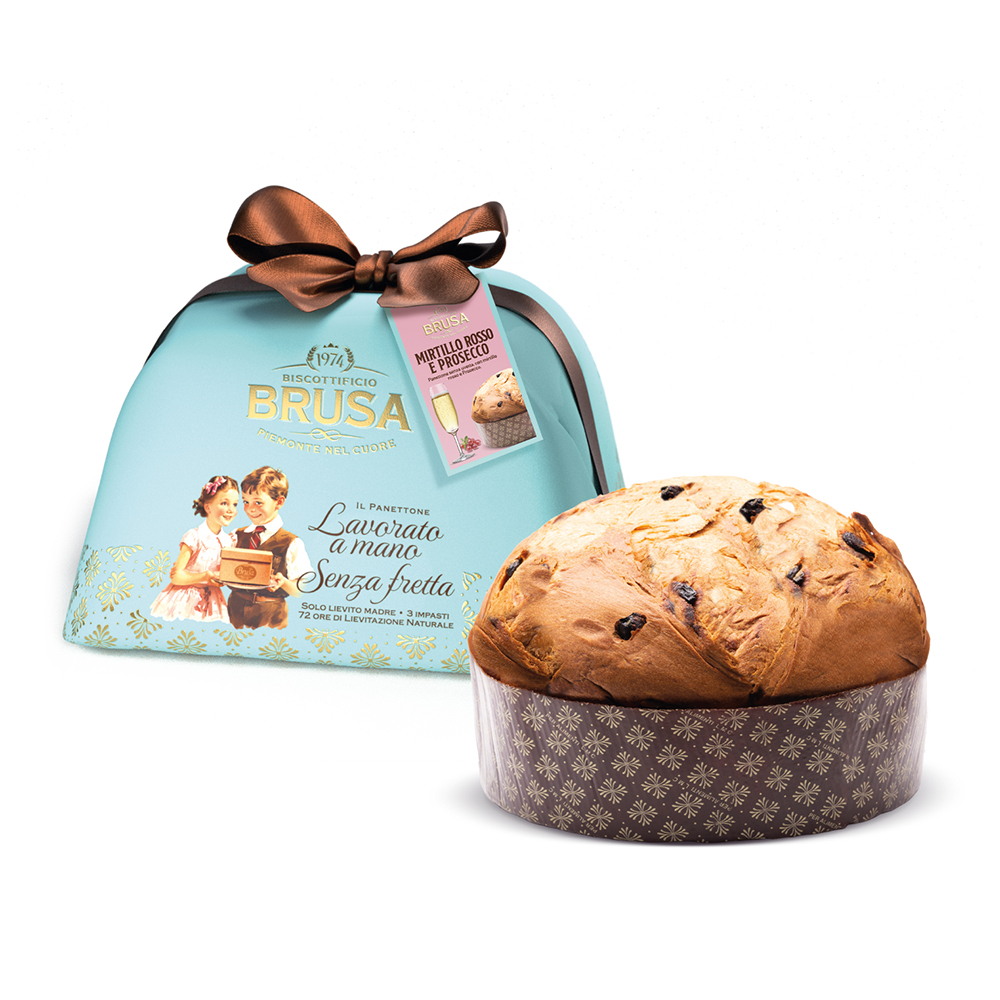 Panettone Mirtilli Rossi e Prosecco
